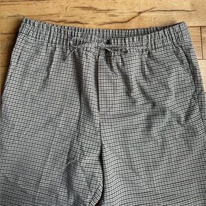 H&M Drawstring Plaid Pants